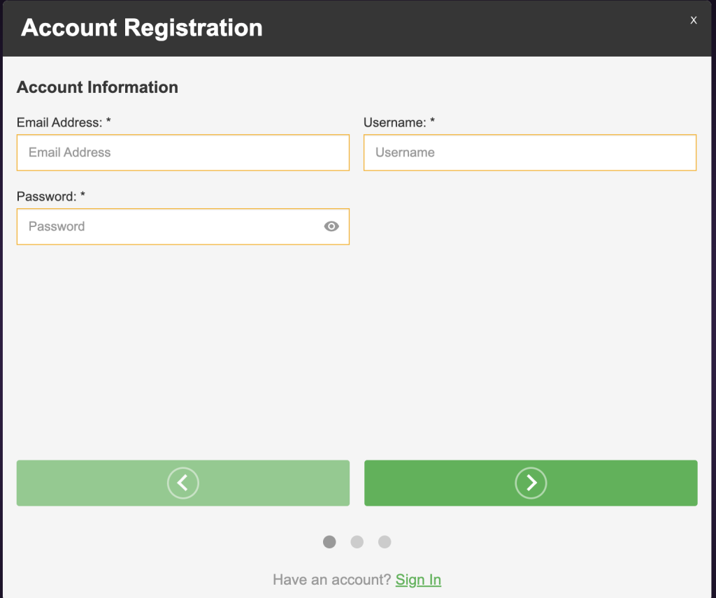 Pantasia casino registration
